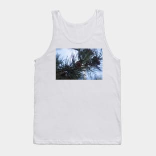 Pine cone and winter Tank Top